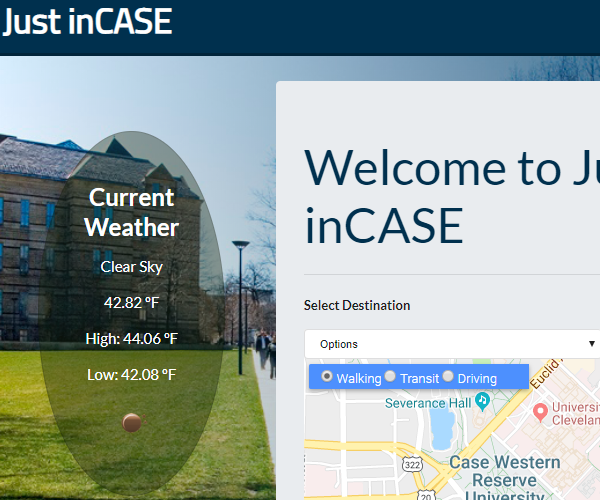 logo for Just inCASE app